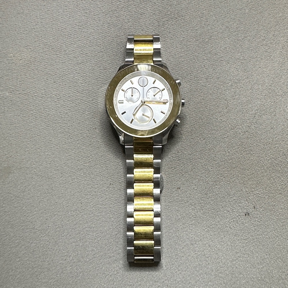 Movado Gold and Silver Women's Watch